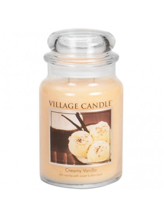 Village Candle Creamy Vanilla 26 oz