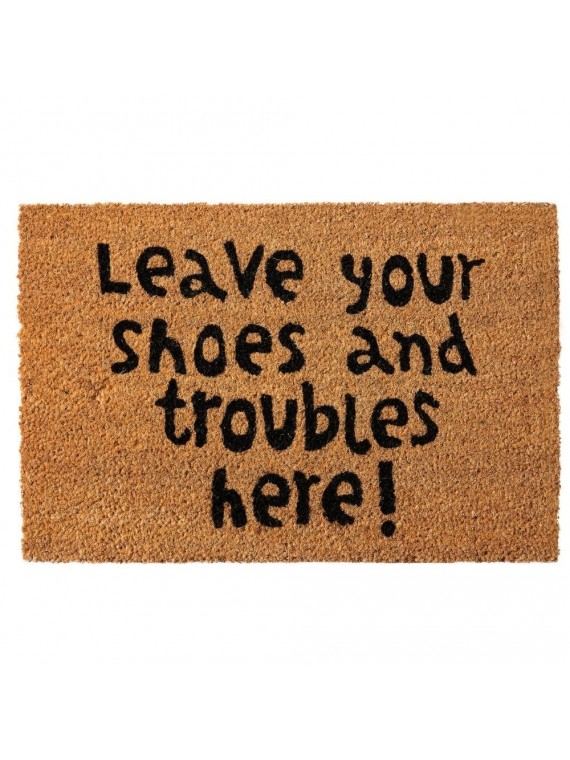 Zerbino Leave your shoes and trouble here