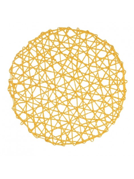 Vacchetti Tovaglietta carta giallo tondo diametro 38 cm