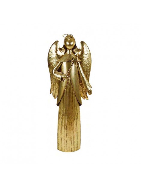 Vacchetti angelo grande oro con stella  cm  55 x 21 h 147