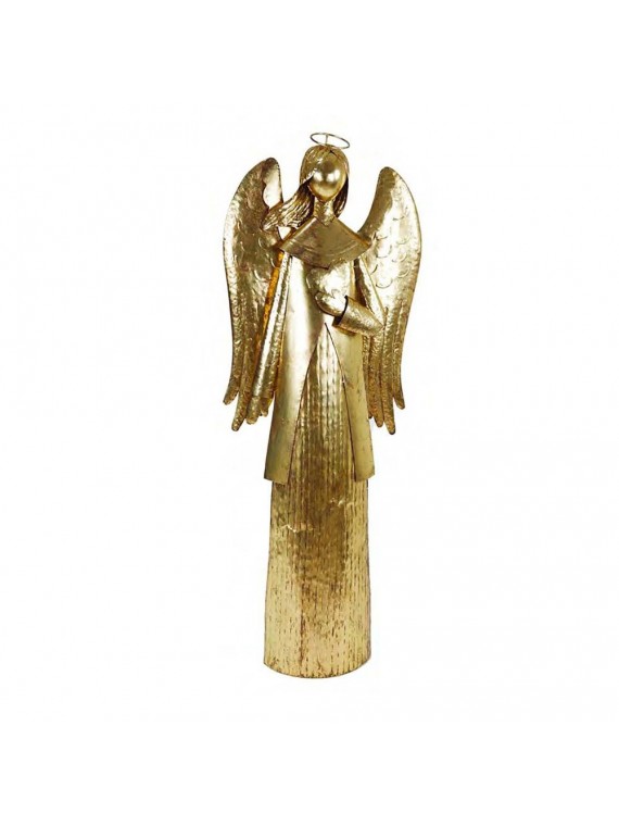 Vacchetti angelo maxi oro con cuore cm 6 8 x 27 h 188