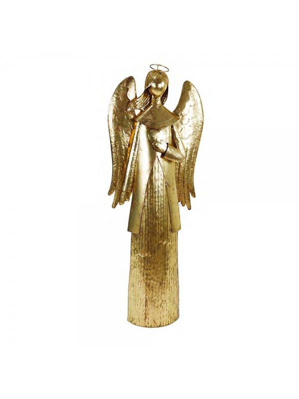 Vacchetti angelo maxi oro con cuore cm 6 8 x 27 h 188