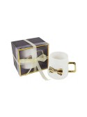 Vacchetti tazza mug fiocco gold con confezione misure tazza diametro cm 8 h 10,5
