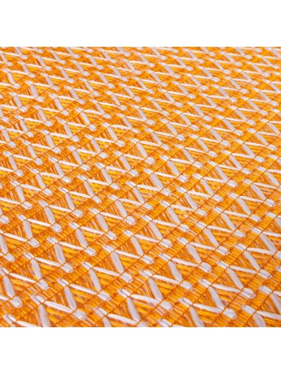 Placemate zigzag orange set 4 pezzi
