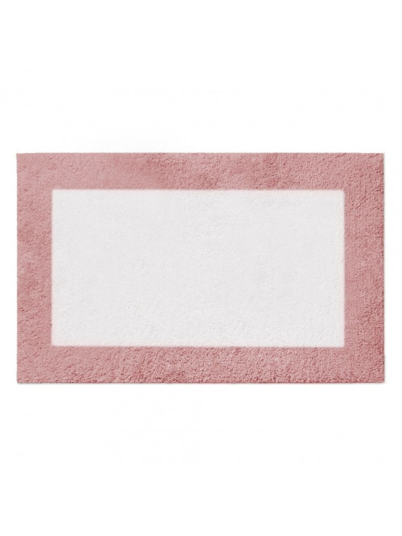 Tappetino bagno cotone otello rosa