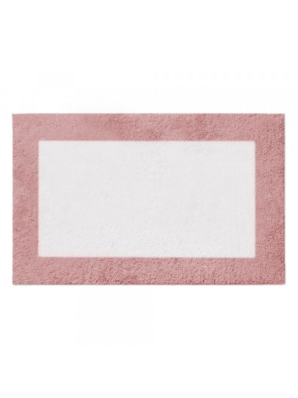 Tappetino bagno cotone otello rosa