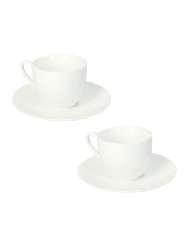 Brandani tazzina caffe set 2 bianco